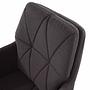 SHAKE 350 Office Chair Swivel with Wheels Fabric Grey 1