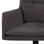 SHAKE 350 Office Chair Swivel with Wheels Fabric Grey 2