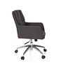 SHAKE 350 Office Chair Swivel with Wheels Fabric Grey 5