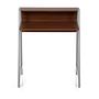 DUMONT Desk Wood Natural/Silver 0