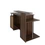 WORKSPACE H IV Desk with drawers Wood Walnut/White 9
