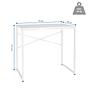 EASY UP H Desk Wood White 4