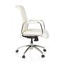 ASPERA 10 Office chair Swivel with castors Leather White 6