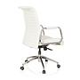 ASPERA 10 Office chair Swivel with castors Leather White 7