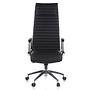 ASPERA 20 Office chair with casters Nappa leather Black 0