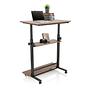 WORKSTATION II Standing desk height-adjustable Wood Black 1