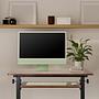 WORKSTATION II Standing desk height-adjustable Wood Black 7