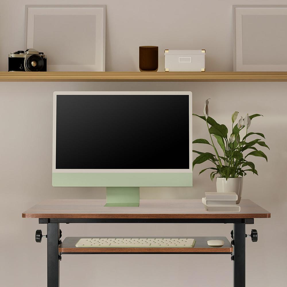WORKSTATION II Standing desk height-adjustable Wood Black 7