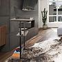 WORKSTATION II Standing desk height-adjustable Wood Black 8