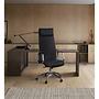 ASPERA 20 Office chair with casters Nappa leather Black 2