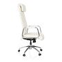 ASPERA 20 Office chair with casters Nappa leather White 6
