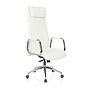 ASPERA 20 Office chair with casters Nappa leather White 5