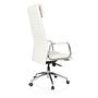 ASPERA 20 Office chair with casters Nappa leather White 7