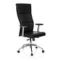 MONZA 20 Swivel Office Chair Leather Black 5