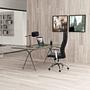 MONZA 20 Swivel Office Chair Leather Black 3