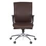 MURANO 10  Office chair with wheels Leather Brown 0