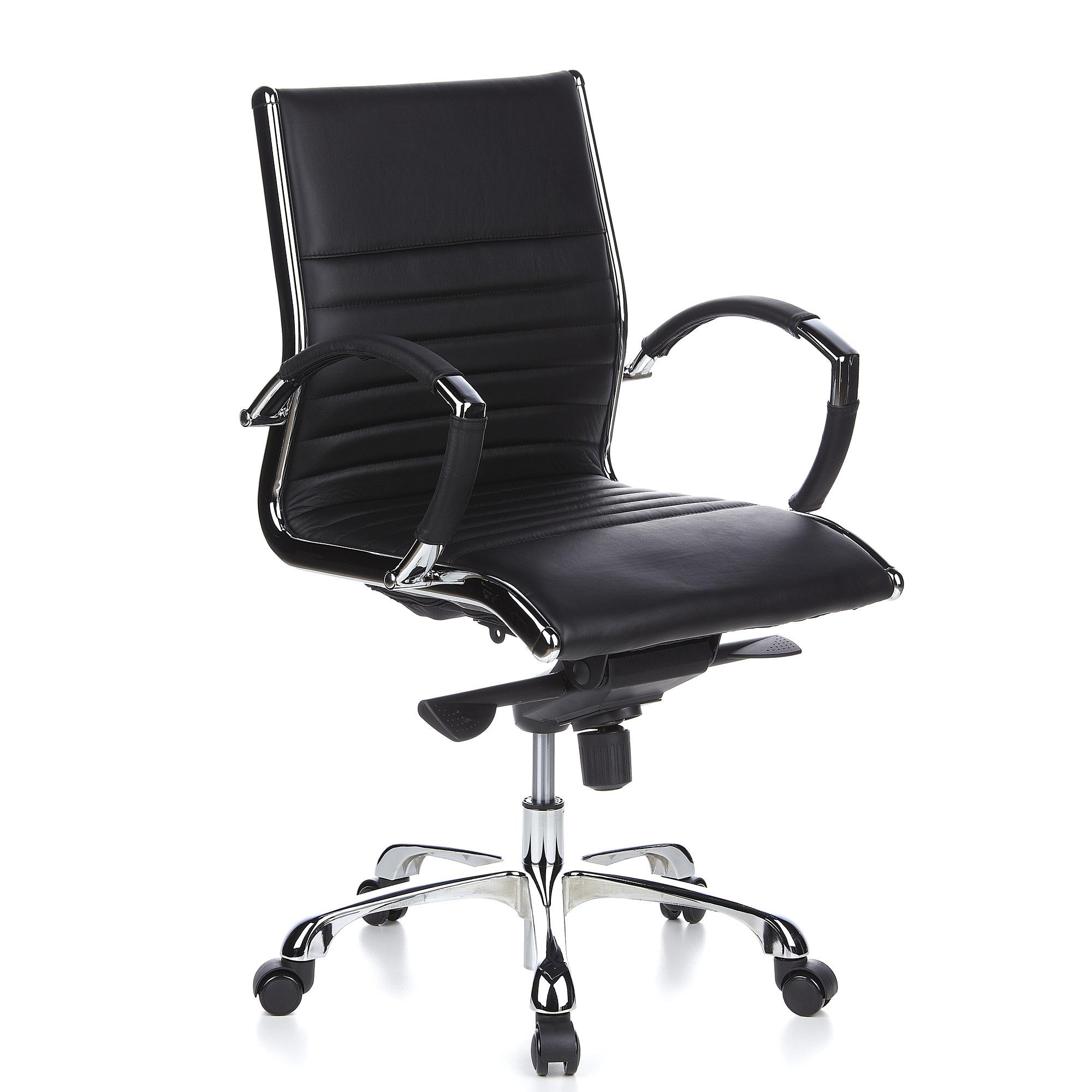 PARMA 10 Office chair leather black 5