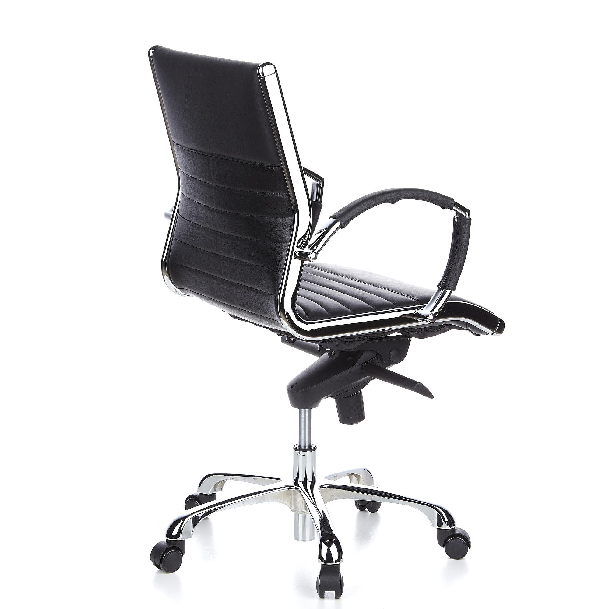 PARMA 10 Office chair leather black 7