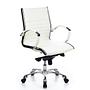 PARMA 10 Office chair leather White 5