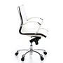 PARMA 10 Office chair leather White 6