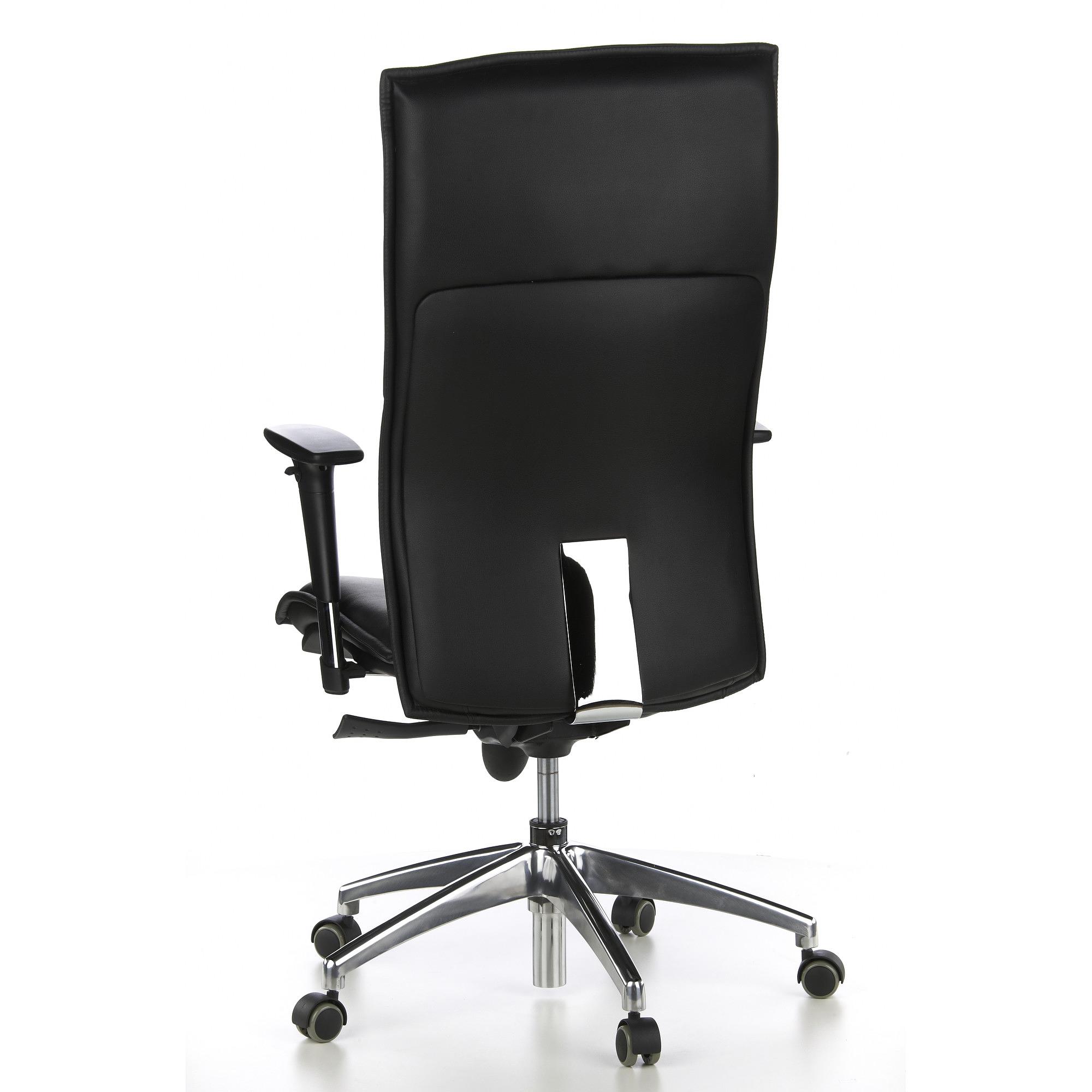MURANO 20 Office chair Leather Black 6