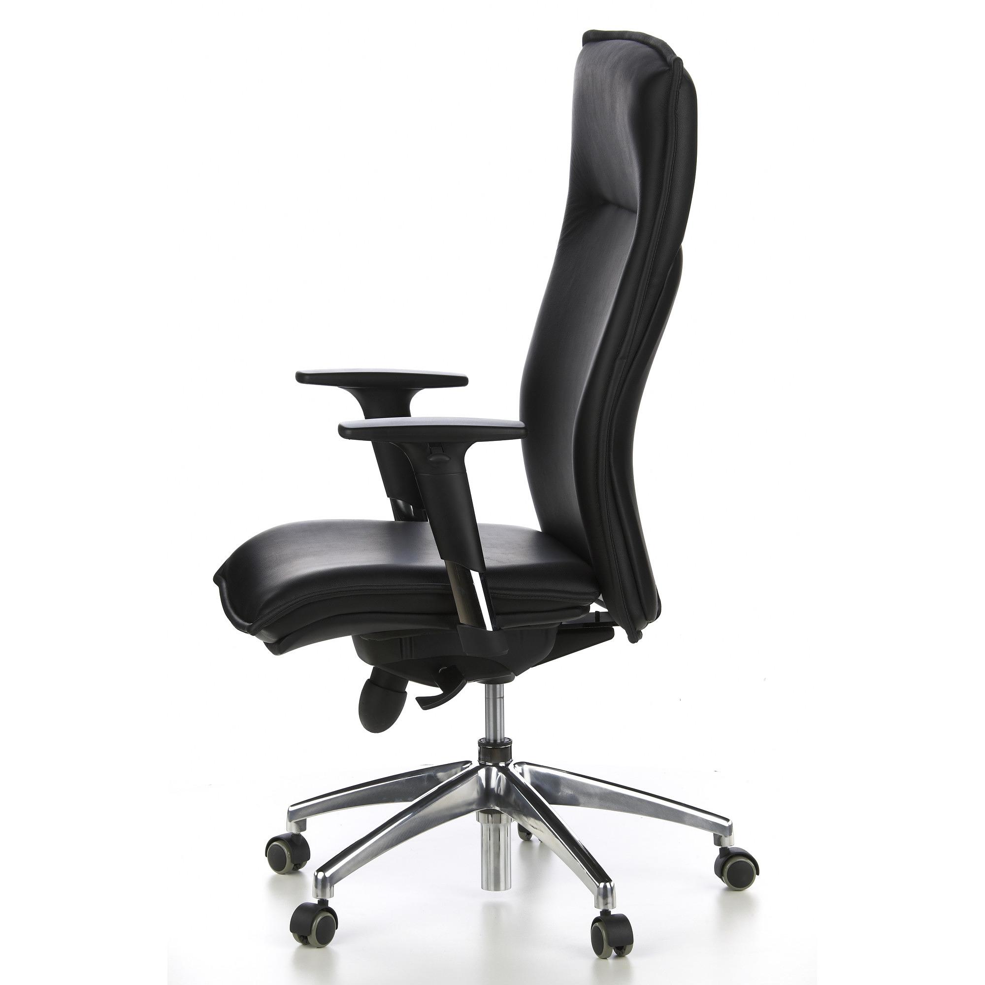 MURANO 20 Office chair Leather Black 8