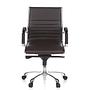 PARMA 10 Office chair leather brown 0