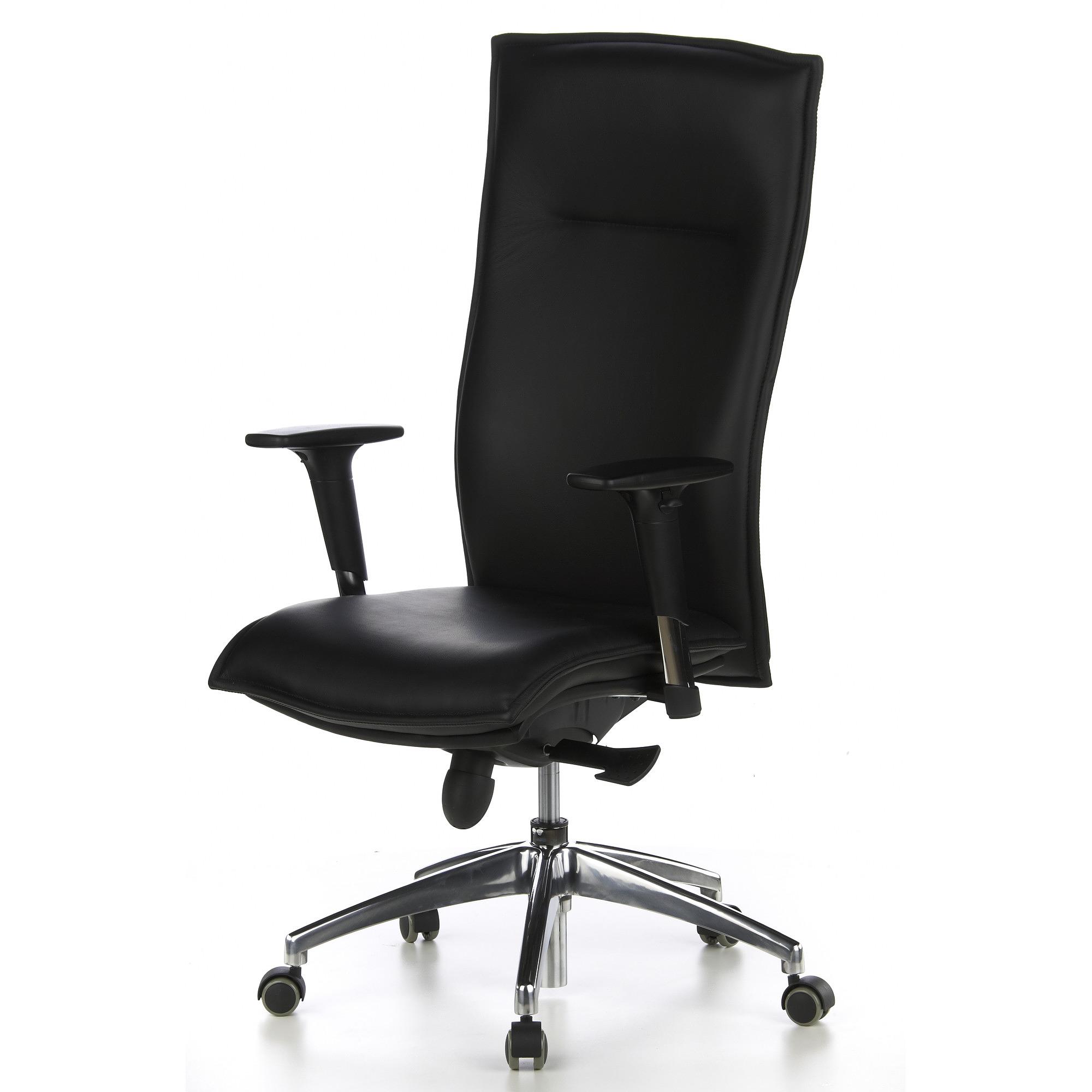 MURANO 20 Office chair Leather Black 9