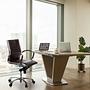 PARMA 10 Office chair leather brown 3