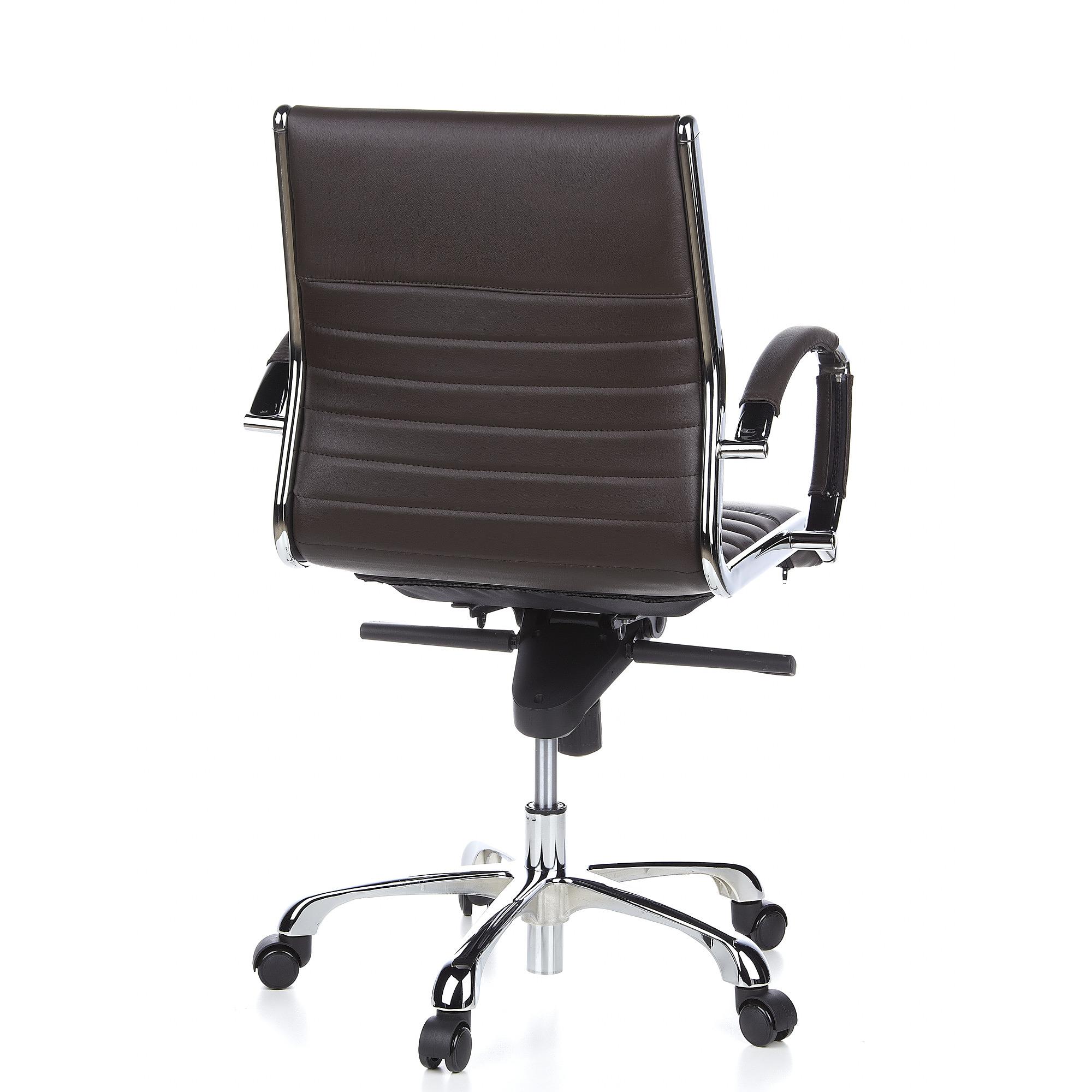 PARMA 10 Office chair leather brown 8