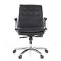 VILLA 10 Office Chair Leather Black 0