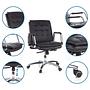 VILLA 10 Office Chair Leather Black 2