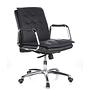 VILLA 10 Office Chair Leather Black 6
