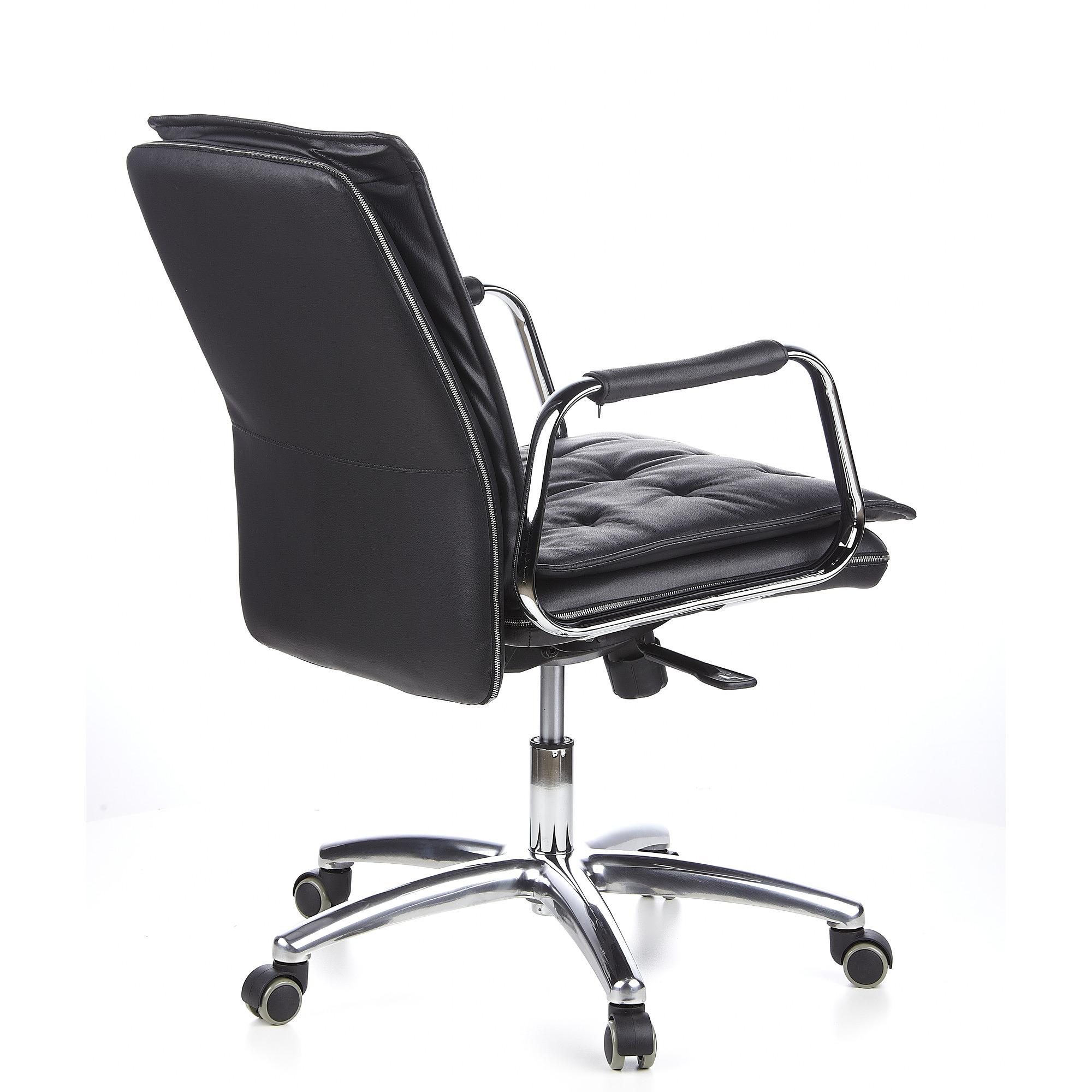 VILLA 10 Office Chair Leather Black 8