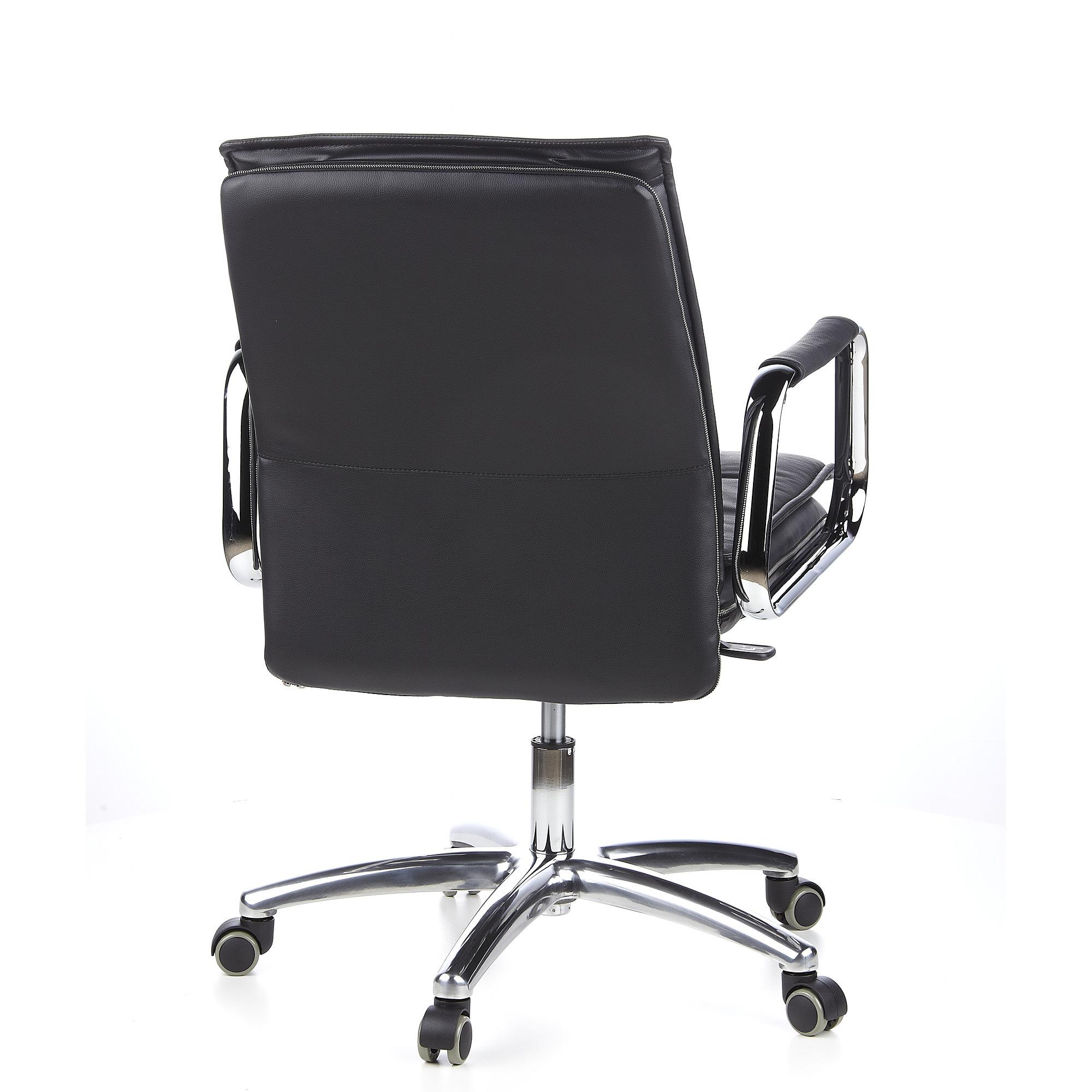 VILLA 10 Office Chair Leather Black 9
