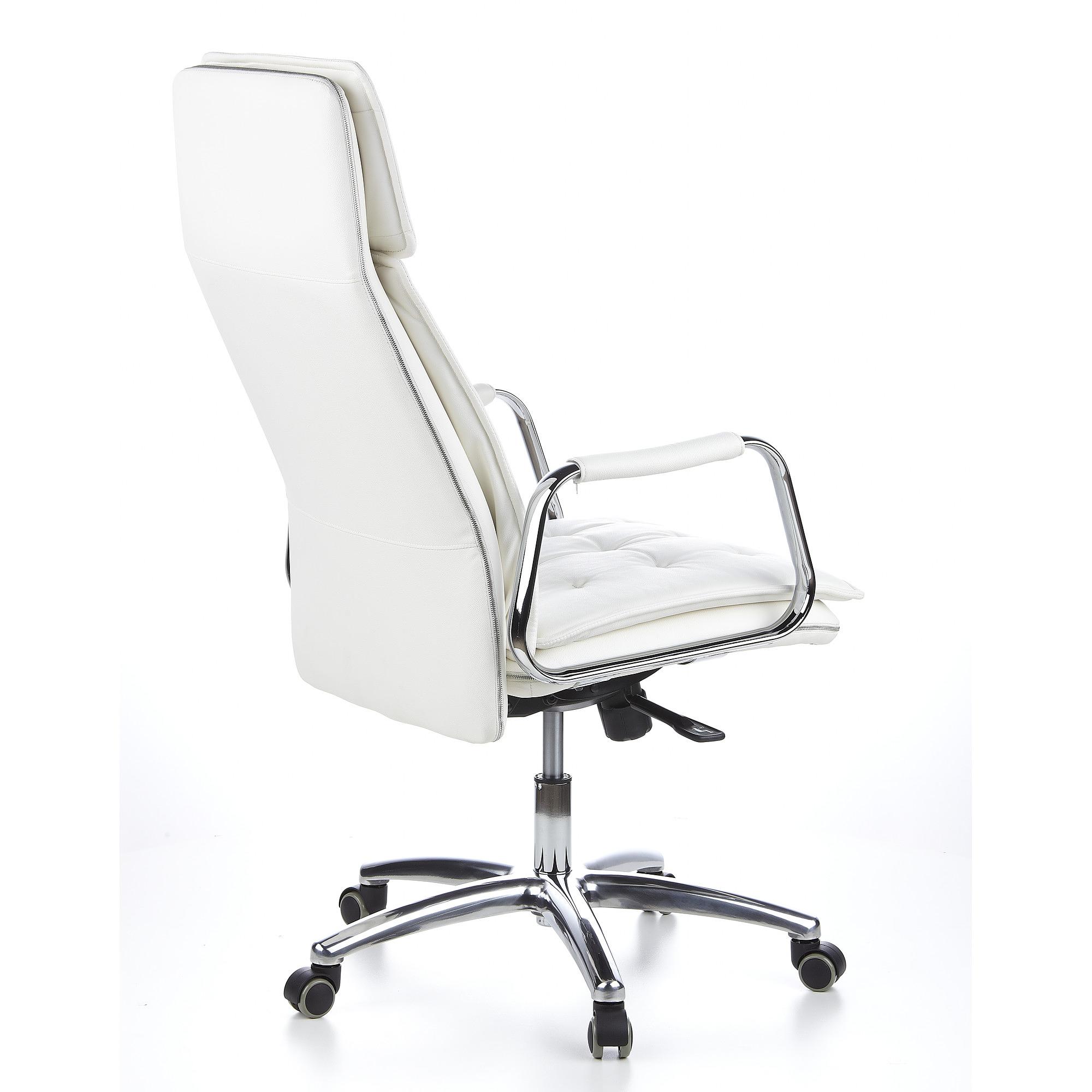 CHAIR 20 Office chair Nappa leather White 7