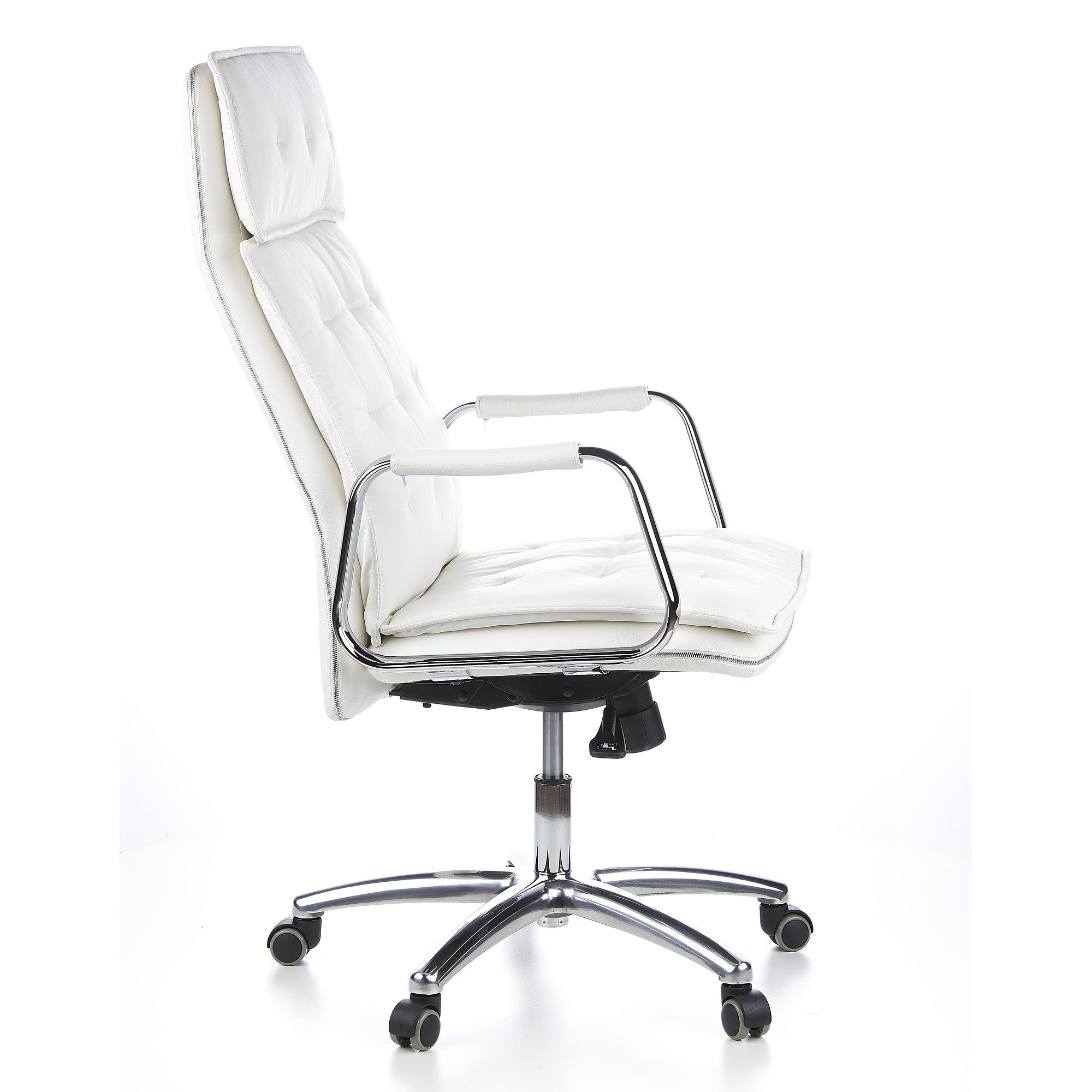 CHAIR 20 Office chair Nappa leather White 6