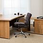 VILLA 10 Office chair leather brown 3