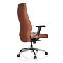 VITORO Office chair Faux leather Brown 8