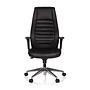 VITORO Office chair Faux leather Black 0