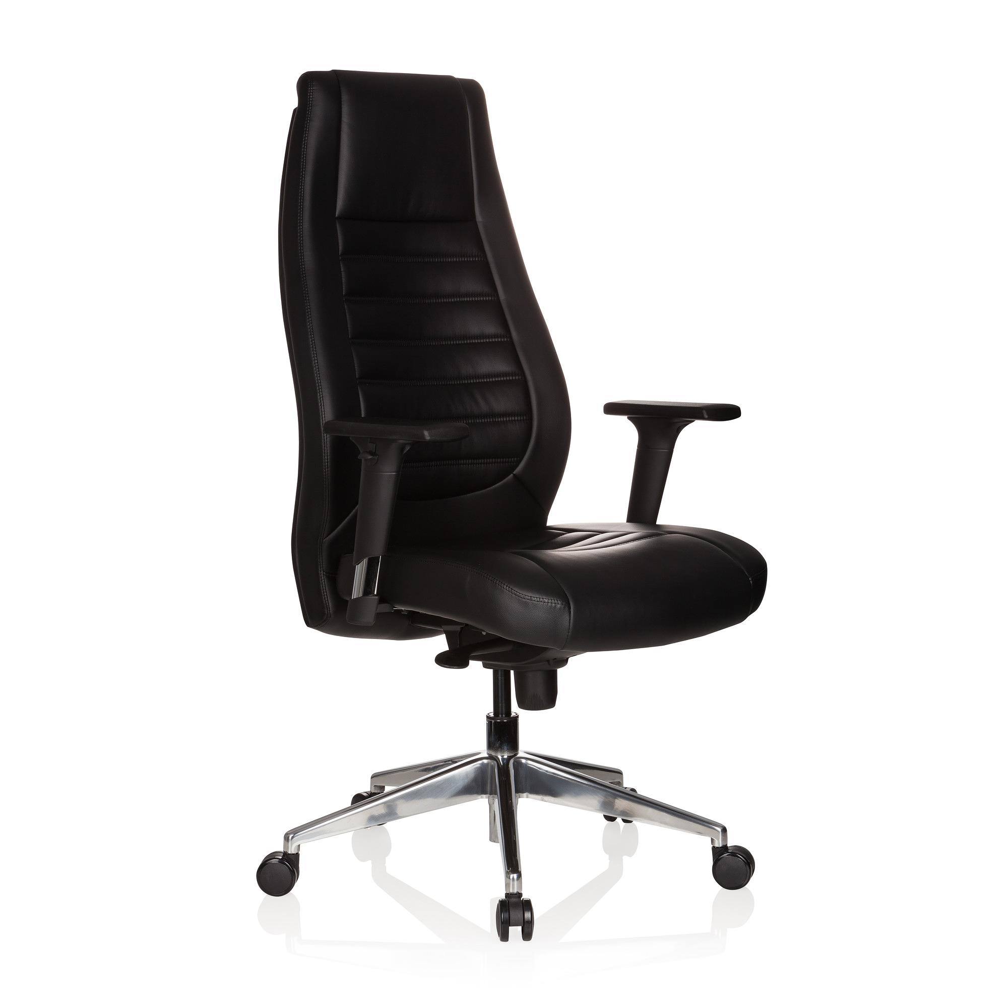 VITORO Office chair Faux leather Black 6