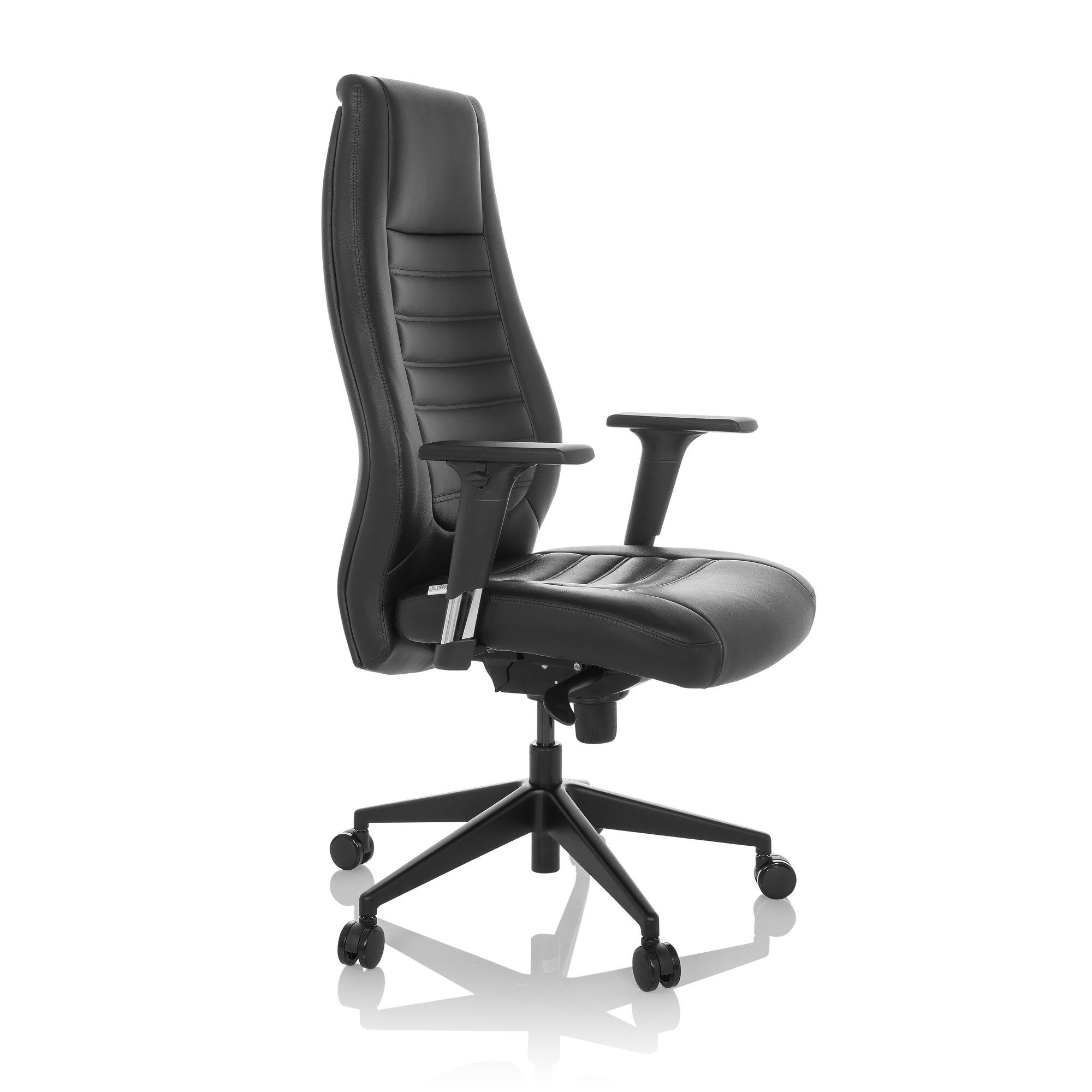 VITORO B Office chair Faux leather Black 7