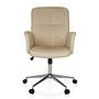 SOLAO 400 Sedia da ufficio Girevole con rotelle Beige 0