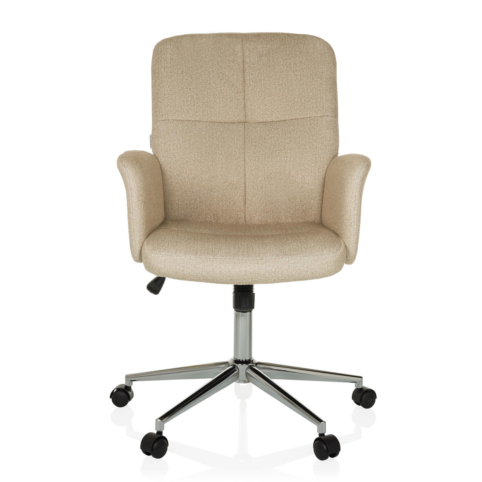 SOLAO 400 Sedia da ufficio Girevole con rotelle Beige 0