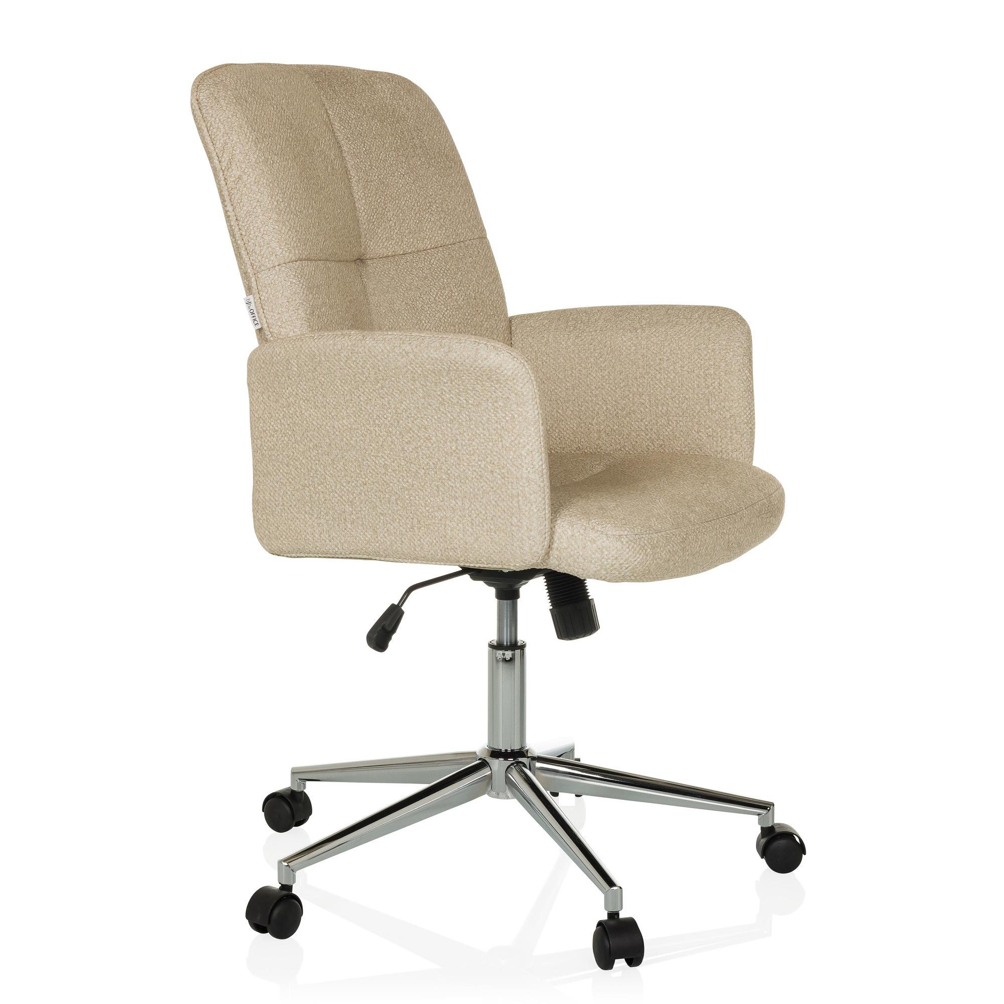 SOLAO 400 Swivel office chair with casters Beige 7