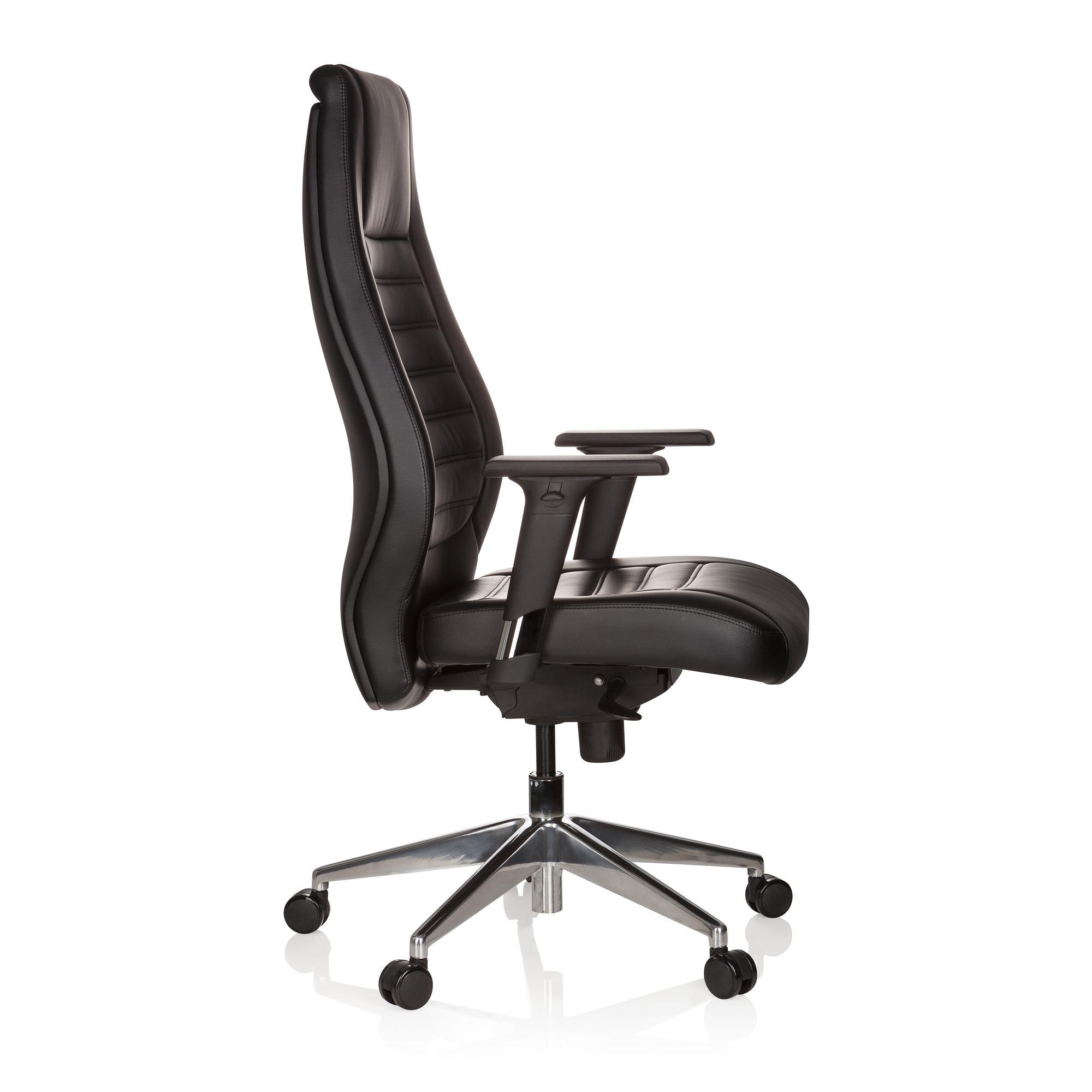 VITORO Office chair Faux leather Black 7