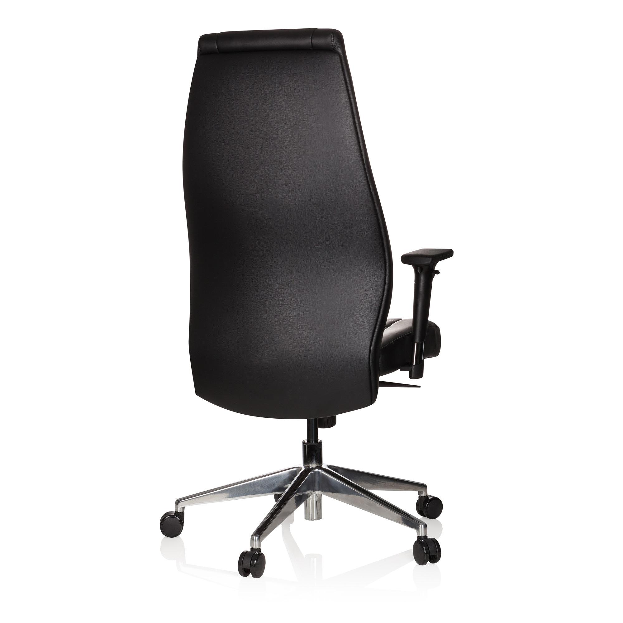 VITORO Office chair Faux leather Black 9
