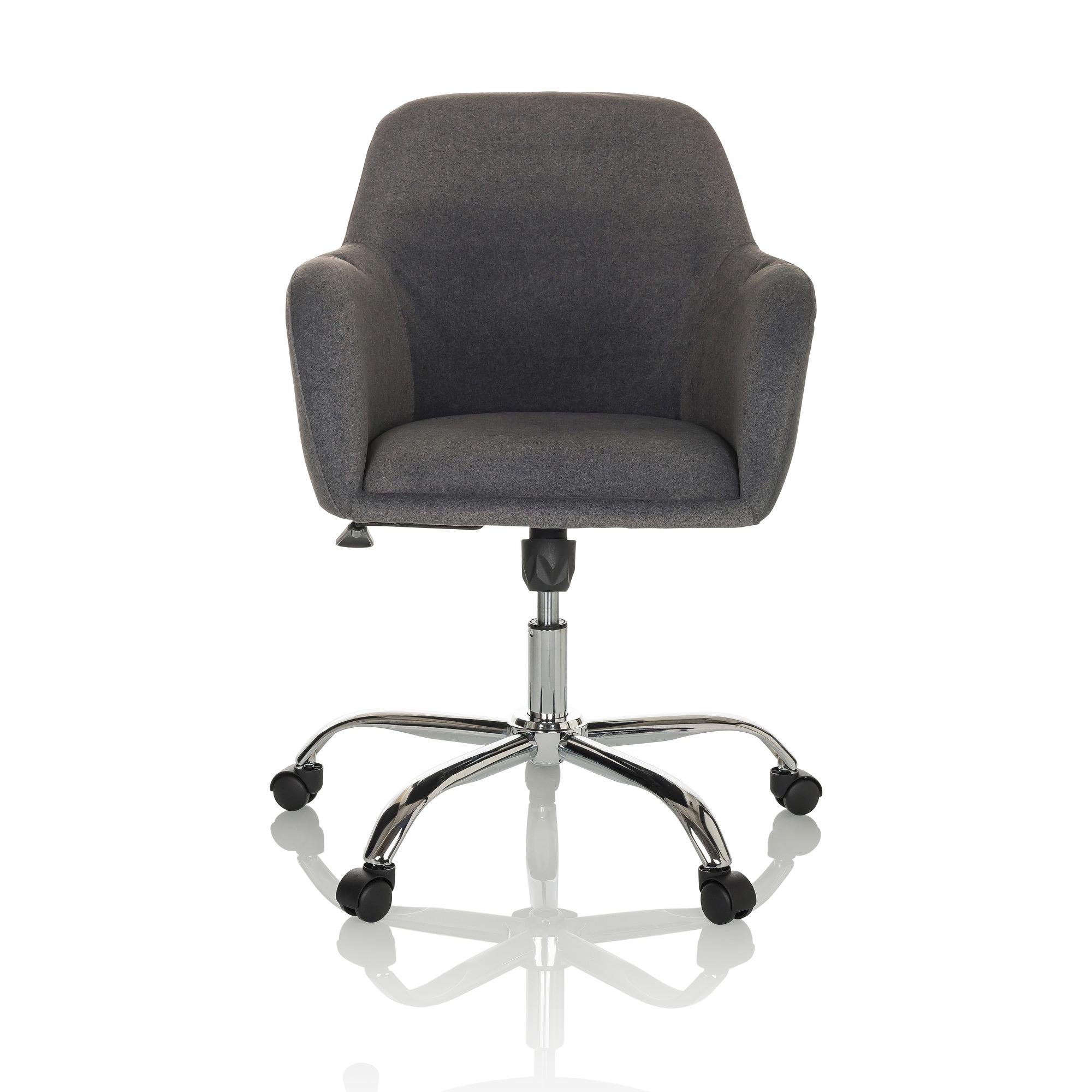 SOLAO 300 Swivel Office Chair Fabric Dark Grey 0