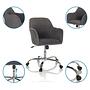 SOLAO 300 Swivel Office Chair Fabric Dark Grey 2