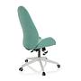 AVEA I Swivel office chair with casters Fabric Aqua 7
